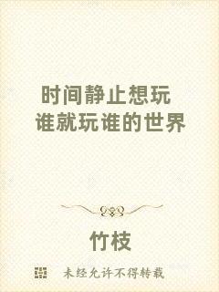 時間靜止想玩誰就玩誰的世界